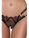 String ouvert Rio noir en dentelle - Cottelli LINGERIE  